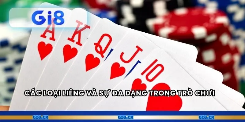 Các loại liêng và sự đa dạng trong trò chơi