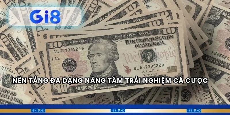 Nền tảng đa dạng nâng tầm trải nghiệm cá cược